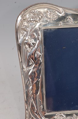Lot 89 - An Art Nouveau style silver mounted easel...