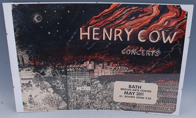 Lot 687 - Henry Cow, Bath Brillig Arts Centre May 31st...