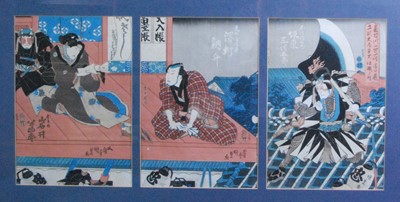 Lot 1373 - Utagawa Kunisada (Japanese 1786-1864) - Act 11...