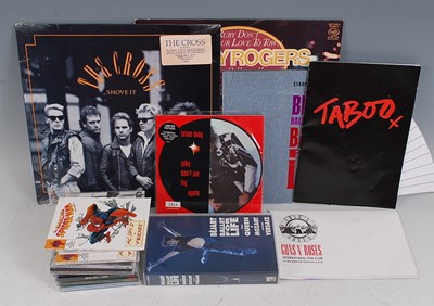 Lot 667 - Roger Taylor - The Cross, Shove It sealed LP,...