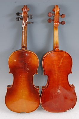 Lot 606 - A 20th century Continental violin, having a...