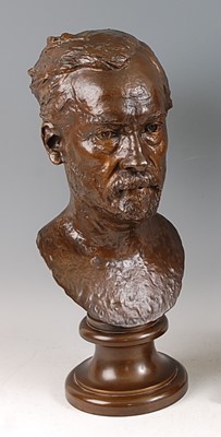 Lot 1328 - Paul Dubois (1829-1905) - a large bronze...