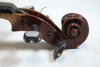 Lot 613 - An early 20th century Czechoslovakian violin,...