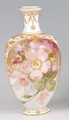 Lot 1074 - A 19th century Berlin KPM porcelain bottle...