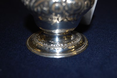 Lot 1177 - *An early George III silver pedestal...
