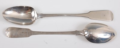 Lot 1127 - A William IV silver stuffing spoon, om the...