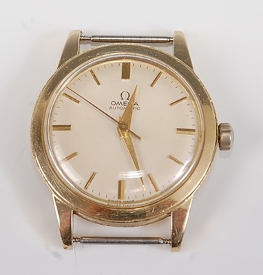 Lot 1248 - A gent's Omega 14ct gold cased automatic...