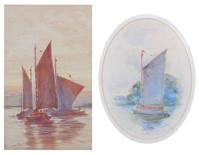 Lot 1397 - (George) Parsons Norman (1840-1914) - Wherry...
