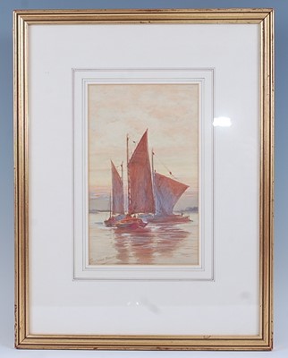 Lot 1397 - (George) Parsons Norman (1840-1914) - Wherry...