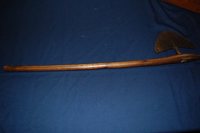 Lot 1337 - A 19th century Zulu war axe, having a...