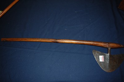 Lot 1337 - A 19th century Zulu war axe, having a...