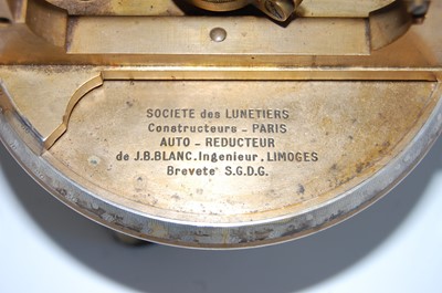 Lot 1303 - A late 19th century French Auto-Reducteur...