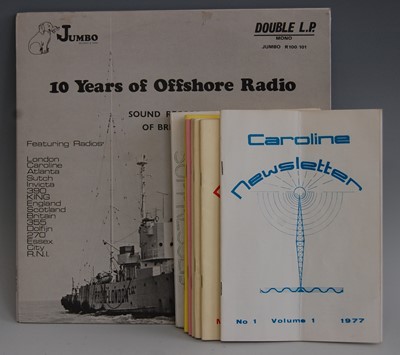 Lot 690 - 10 Years of Offshore Radio, double LP mono,...