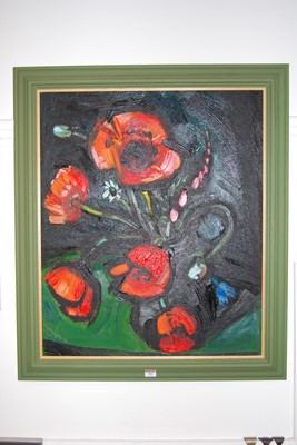 Lot 284 - Theodore Major (1908-1999) - Poppies, Still...