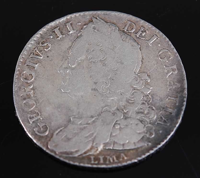 Lot 2229 - Great Britain, 1746 half crown, George II...