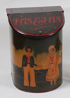 Lot 1531 - An early 20th century decorative painted wood...