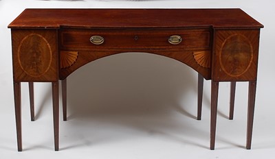 Lot 1604 - *A Sheraton period mahogany and inlaid...