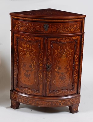 Lot 1586 - *A 19th century Dutch walnut and floral...