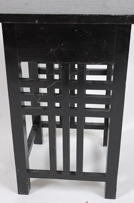 Lot 293 - Style of Charles Rennie Mackintosh - a stained...