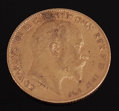 Lot 2106 - Great Britain, 1904 gold half sovereign,...