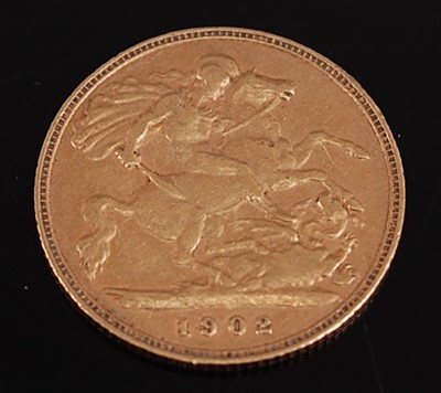 Lot 2108 - Great Britain, 1902 gold half sovereign,...
