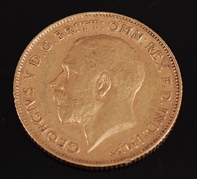 Lot 2110 - Great Britain, 1912 gold half sovereign,...