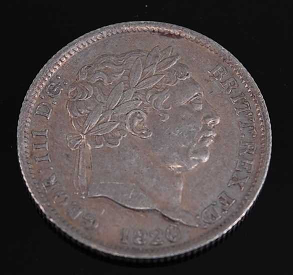 Lot 2177 - Great Britain, 1820 shilling, George III bull...