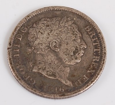 Lot 2178 - Great Britain, 1816 shilling, George III bull...