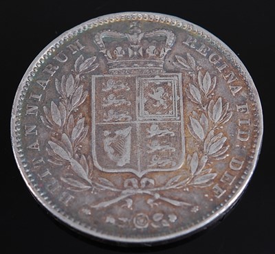Lot 2190 - Great Britain, 1845 crown, Victoria young head,...