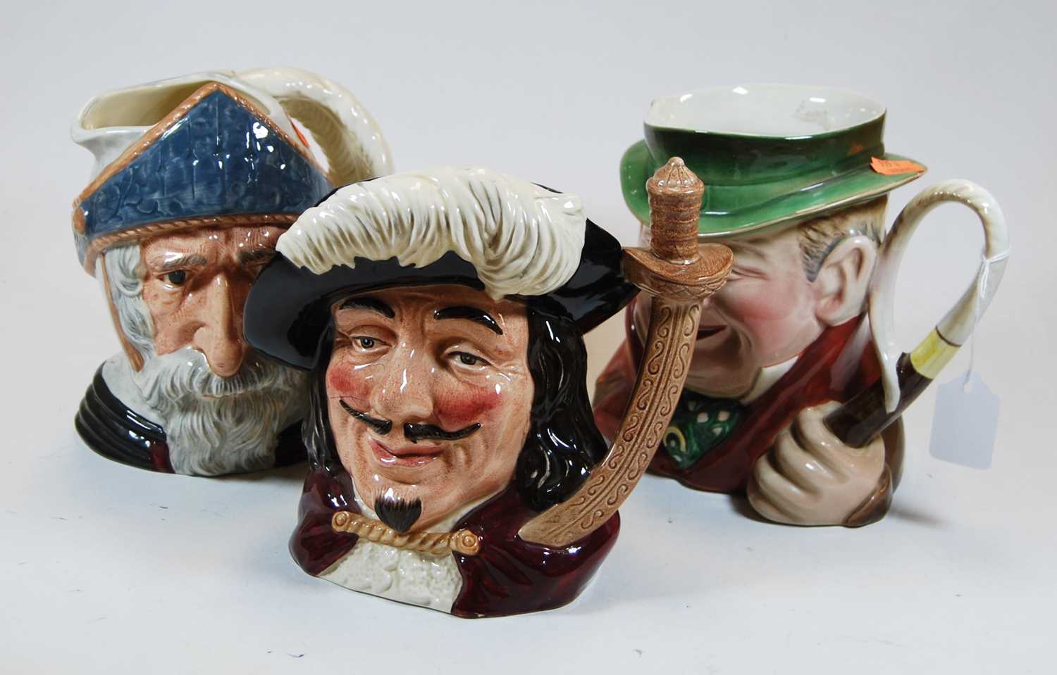 Lot 6 - Two Royal Doulton pottery character jugs, Don...