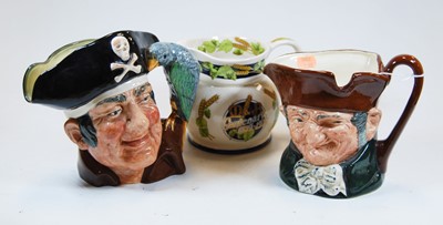 Lot 59 - A Royal Doulton pottery character jug of Old...