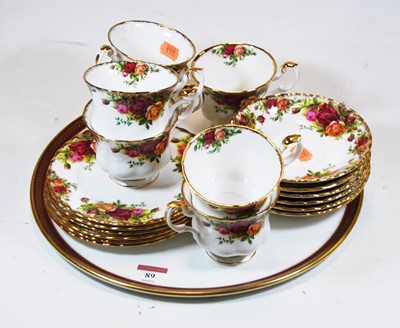 Lot 89 - A Royal Albert Old Country Roses part tea...
