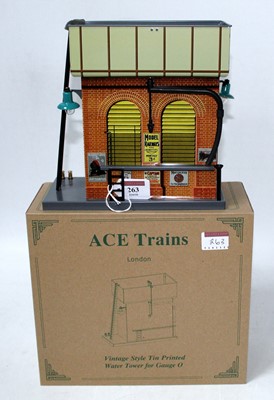 Lot 263 - An ACE trains vintage style tin printed water...