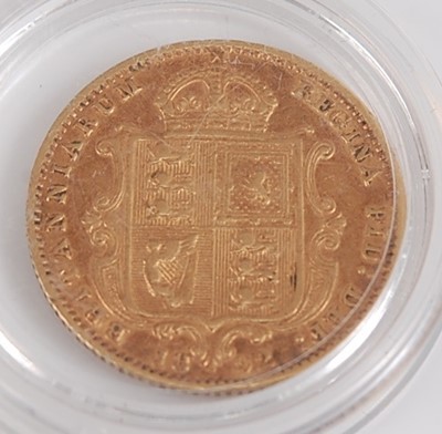 Lot 2255 - Great Britain, 1892 gold half sovereign,...