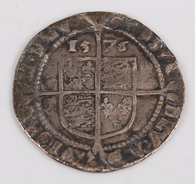 Lot 2248 - England, 1576 sixpence, third issue, obv;...