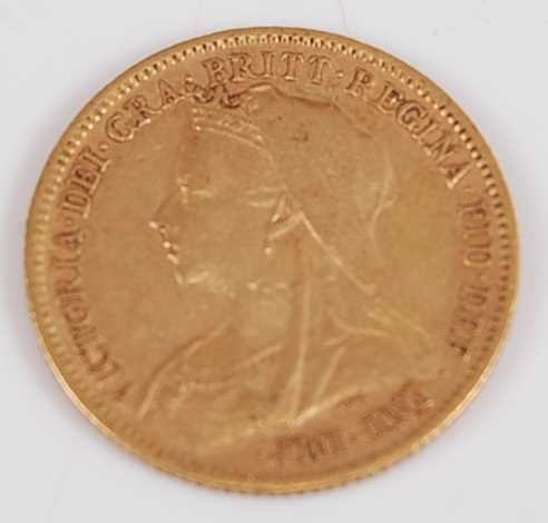 Lot 2253 - Great Britain, 1899 gold half sovereign,...