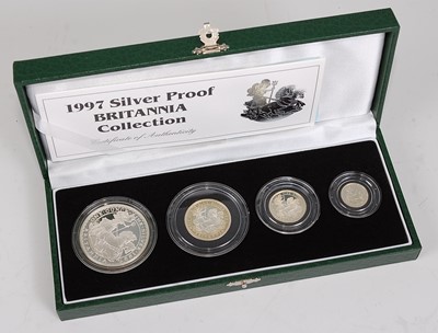 Lot 2004 - Great Britain, The Royal Mint 1997 Silver...