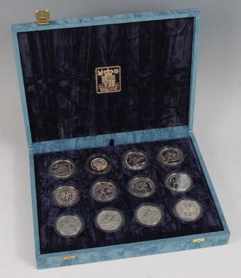 Lot 2020 - The Royal Mint, a set of twelve XIII...