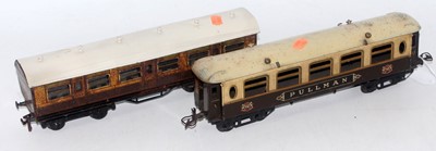 Lot 253 - Hornby no. 2 Pullman car corrosion spots to...