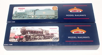 Lot 577 - Bachmann 31-550A V2 class engine and tender...