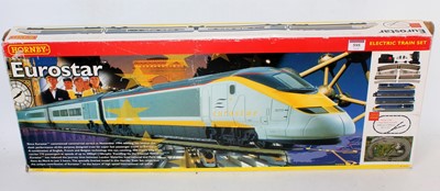 Lot 595 - Hornby Eurostar set Ref. R1013, appears...