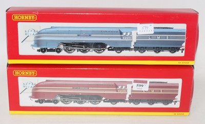 Lot 599 - Hornby R2205 LMS maroon streamlined 'City of...