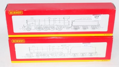 Lot 633 - Hornby R2153B GWR green class 28XX loco and...