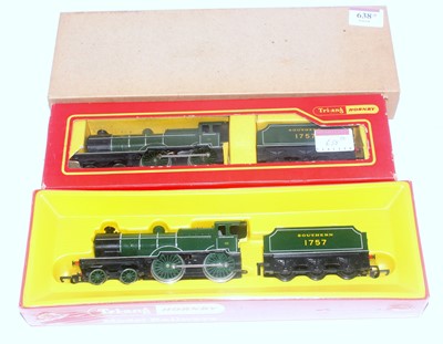 Lot 638 - Two Triang Hornby R350 class LI locos and...