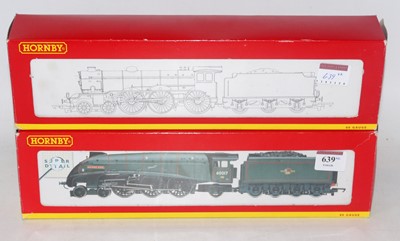 Lot 639 - Hornby R2266 class A4 loco and tender No....