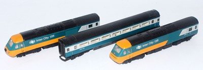 Lot 642 - Hornby 3-car BR blue/grey InterCity 125 set,...