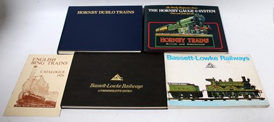 Lot 716 - Reference books Hornby Dublo Trains (no dust...