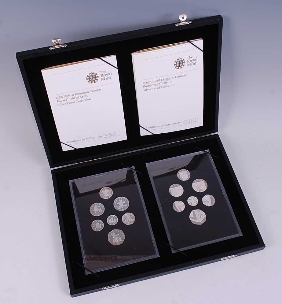Lot 2040 - Great Britain, 2008 Emblems of Britain Silver...