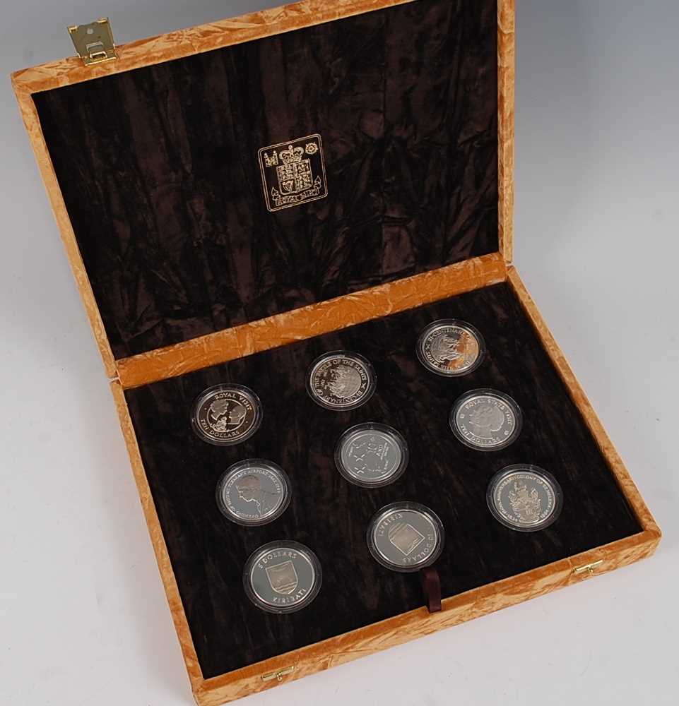 Lot 2076 - The Royal Mint. a collection of nine various...