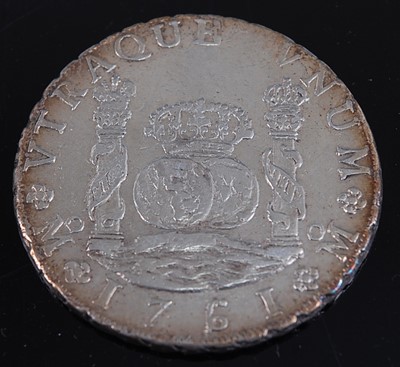 Lot 2125 - Mexico/New Kingdom of Spain, 1761 8 reales MM,...